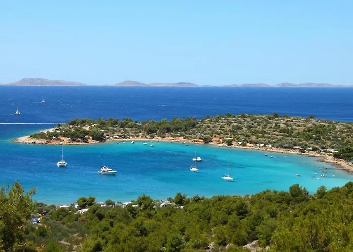 Apartamento In With Sea View, Balcony, Air Conditioning, Wifi Tisno